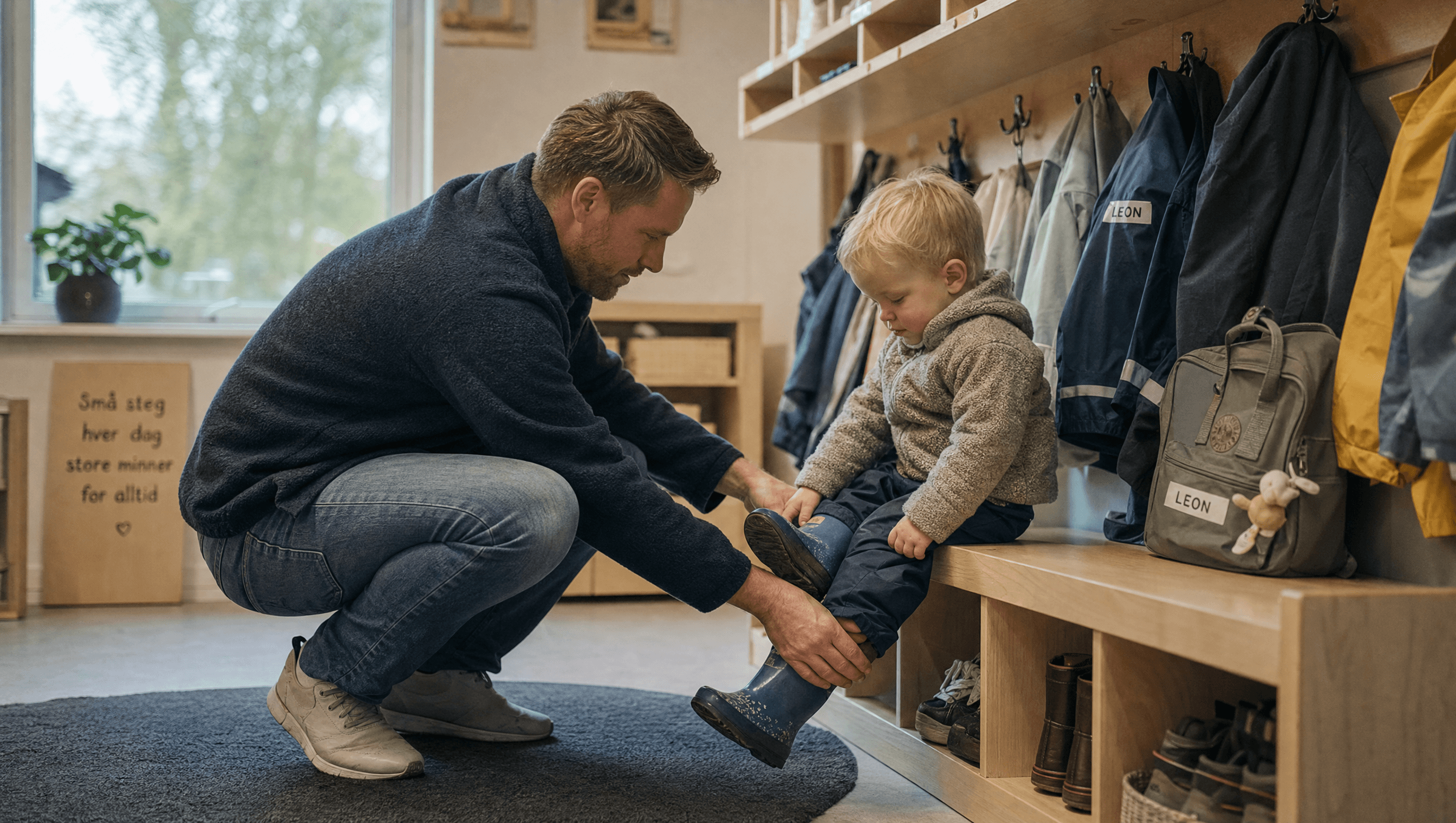 Barnehagestart: Slik blir overgangen mykere for både ungen og deg