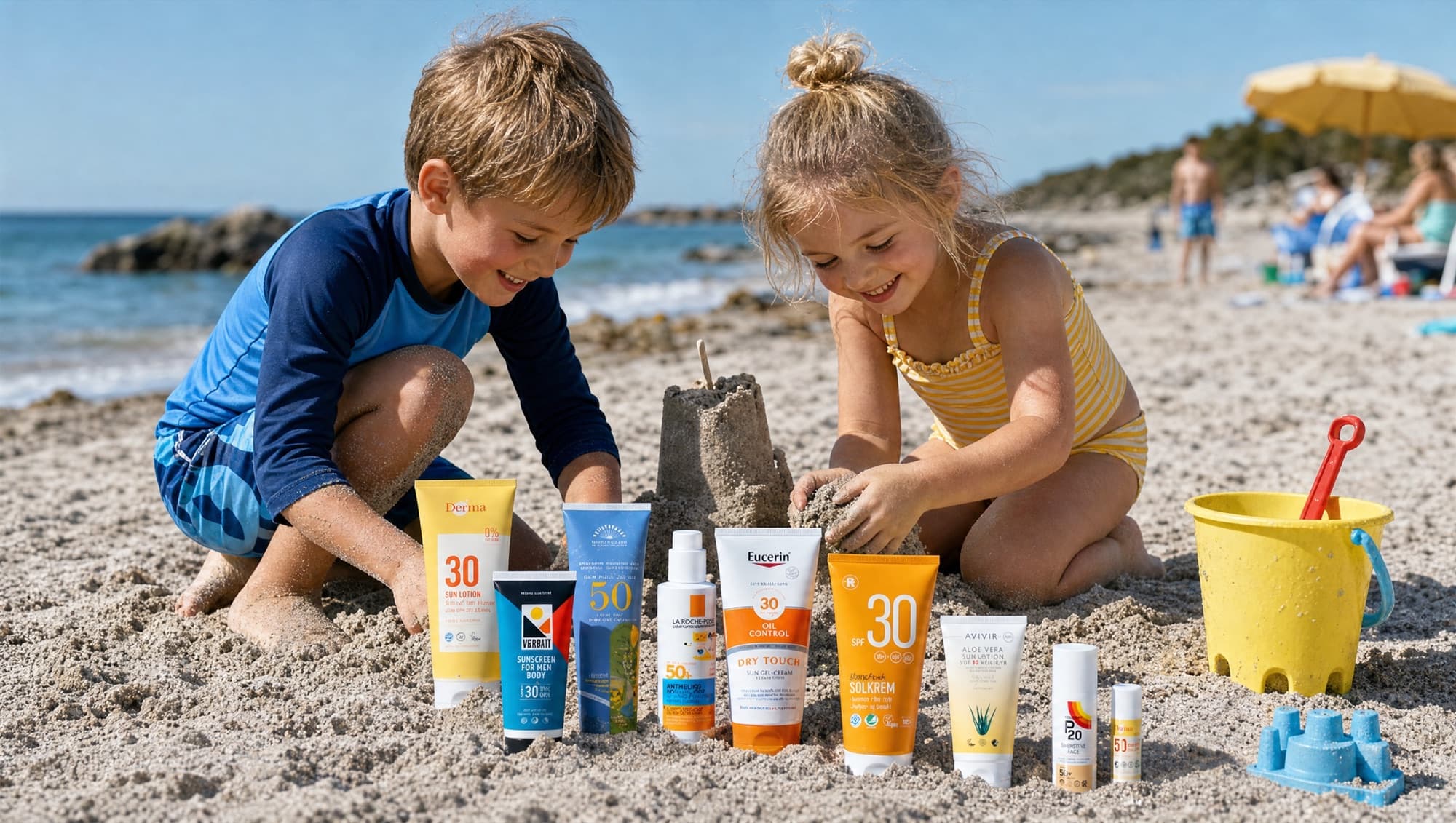 Ny solkremtest: Slik velger du trygt – og smører riktig – for barna i sommer